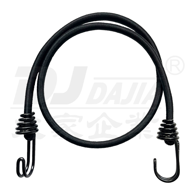 Dubbel j stålkrok runda bungee cords