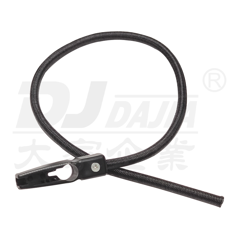 7 mm plast justerbar klipp rund bungee -sladdar